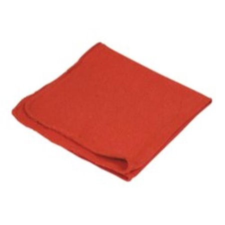 CARRAND Carrand 40047 Cotton Shop Towels; Red; 13 x 14 in. - Pack of 10 CRD40047
